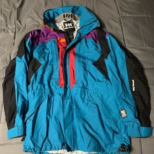 Retro Helly Hansen performance ski jacket size M